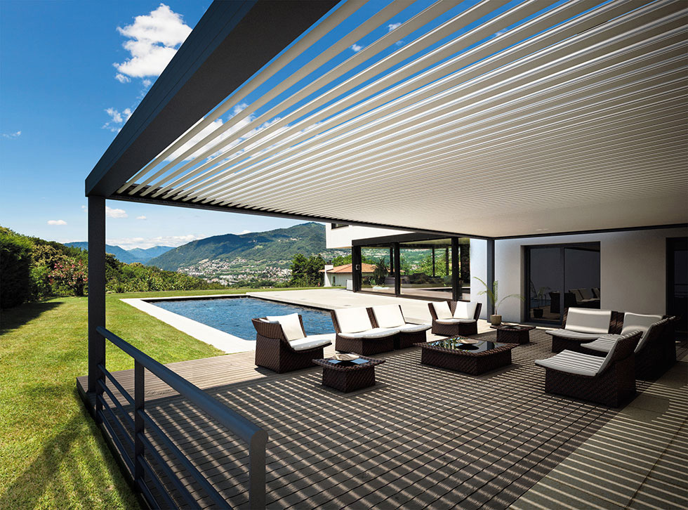 Fabricant et installateur pergola Bioclimatique Sunline à Reims